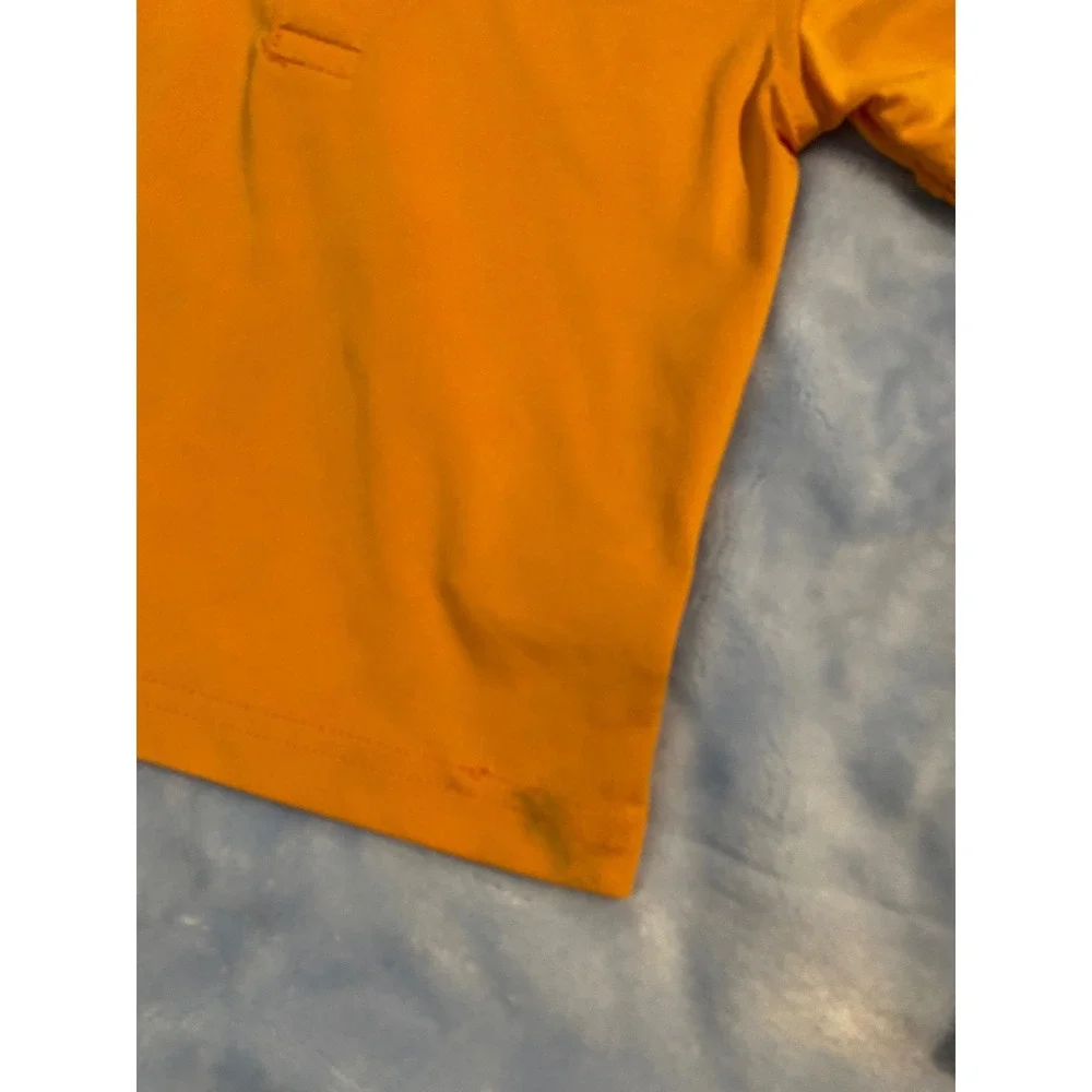 Baby Boy 12M Shirt Bundle Carters Nautica Cat & Jack 4pc Set Orange Blue Grey